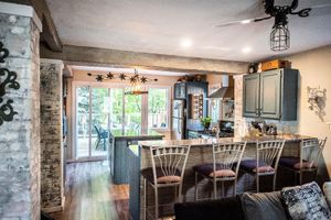 Kitchen (available with whole house rental) at Dancing Trees Airbnb in Port Stanley