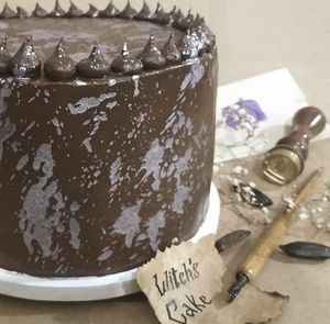 Witch's cake at Bolo de Cristal  in Belem