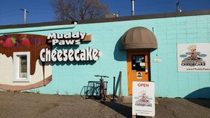 Exterior, November 2020. at Muddy Paws Cheesecake in St Louis Park
