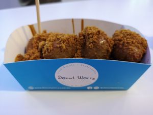 Biscoff Donut Balls 😋 at Donut Worry in East Victoria Park