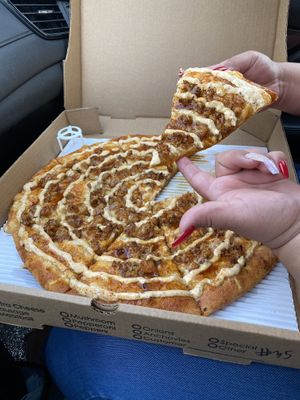 Dante's Inferno Pizza. at Boardwalk Vegan in Havertown