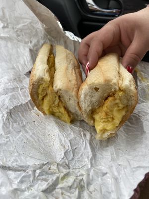 The Scrambler Sandwich. at Boardwalk Vegan in Havertown