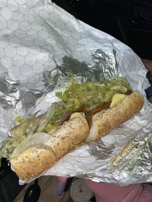 The Sea Serpent Sub. at Boardwalk Vegan in Havertown