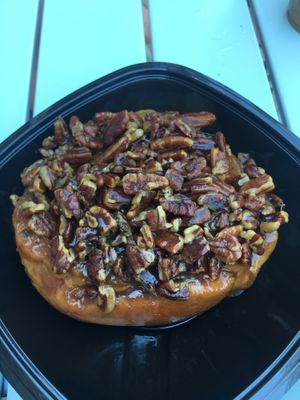 STICKY BUN!!!!!  at Boardwalk Vegan in Havertown