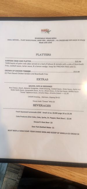  at Boardwalk Vegan in Havertown