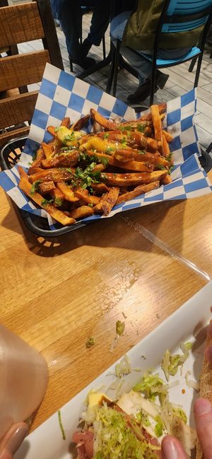 Disco fries at Boardwalk Vegan in Havertown