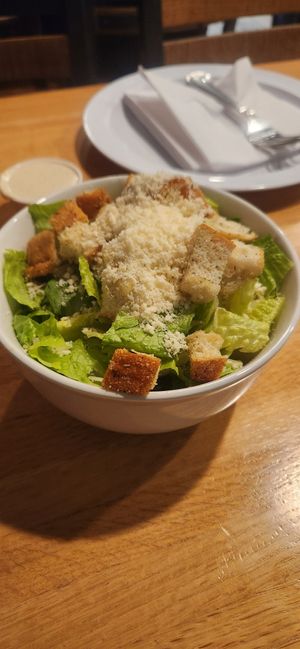Caesar salad at Boardwalk Vegan in Havertown