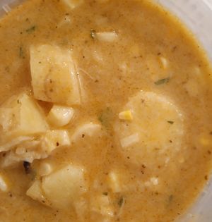 Hearts of palm chowder  at Raul's Cocina in Phoenix