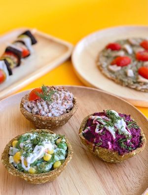 Tartlets at Healthy Mania in Phuket