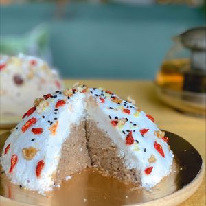 Raw Vegan Easter cake at Healthy Mania in Phuket