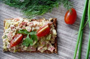 Avocado toast at Healthy Mania in Phuket