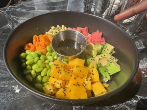 Poke bowl   at The Fussy Vegan - Greenside in Johannesburg