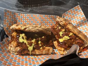 Cheese steak   at The Fussy Vegan - Greenside in Johannesburg