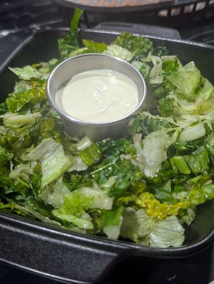 Side salad - not great at The Fussy Vegan - Fourways in Johannesburg