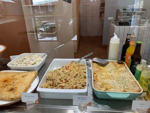 Lasaña, rice with vegetables, Russian salad and more  at Juliana Kind Food  in Tenerife