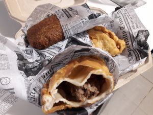 Impossible empanadilla & alcapurria at 100% HP in San Juan