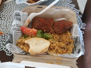 Alcapurria Plate Combo at 100% HP in San Juan