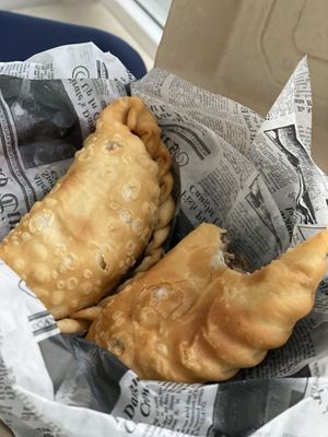 Steak empanadas  at 100% HP in San Juan