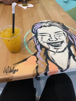 Passion fruit drink. Still thinking about it now   at 100% HP in San Juan