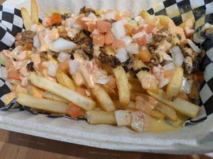 Crazy fries. at 100% HP in San Juan