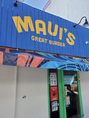Maui's Great Burger / 100% HP - whatever it's called, it's good! at 100% HP in San Juan