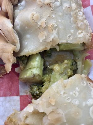 Empanada de broccoli   at 100% HP in San Juan