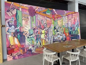 Art inside   at 100% HP in San Juan