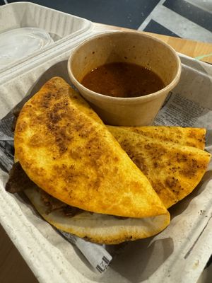 Birria tacos were delicious  #Veganuary at 100% HP in San Juan