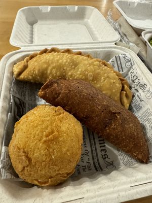 Rellenos Papás, Alcapurria, Empanadilla de Carne #Veganuary at 100% HP in San Juan