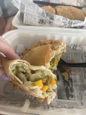conch empanadilla  at 100% HP in San Juan