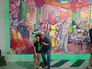 We met one of the owners, Funky Joe! at 100% HP in San Juan