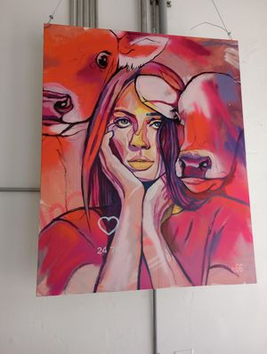 Beautiful artwork at 100% HP in San Juan