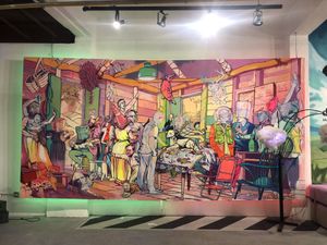 Mural  at 100% HP in San Juan