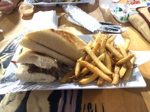 Philly cheesesteak sandwich  at 100% HP in San Juan