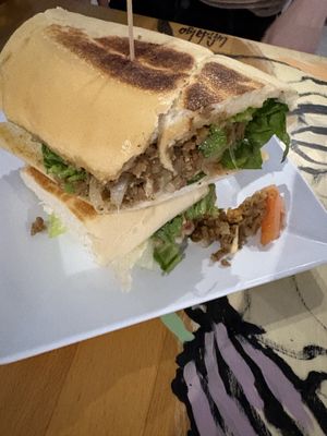 Bursted sandwich mmmm  at 100% HP in San Juan