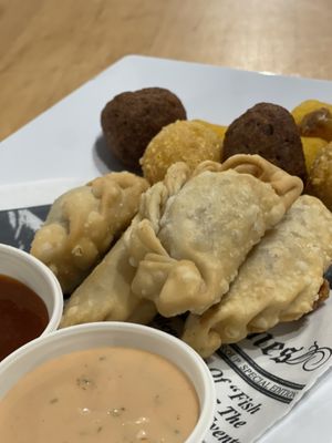 Sample platter  at 100% HP in San Juan