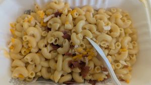 Vegan Mac and cheese at 100% HP in San Juan