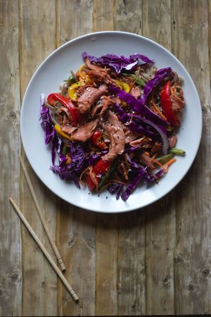 Vegan beef  at Greenwise in Maloyaroslavec