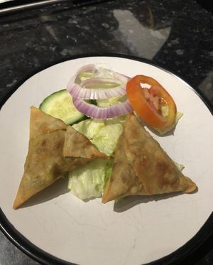 Fresh Samosas  at Nature's Basket in Wolverhampton