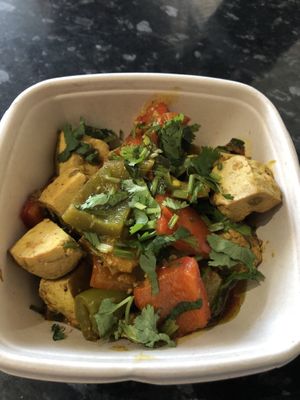 Fresh Tofu and Peppers at Nature's Basket in Wolverhampton