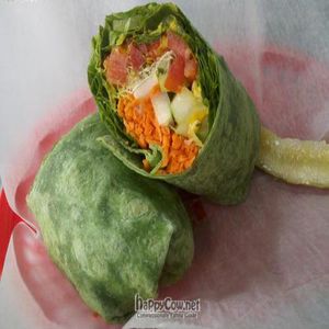 wrap at Nature's Way Cafe in Delray Beach