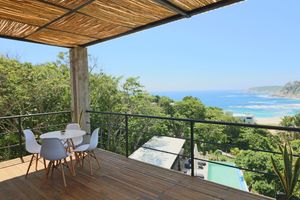 View to the ocean from one of the suites at Casa Mauna in San Pedro Pochutla