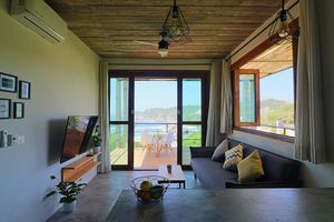 The living at Casa Mauna in San Pedro Pochutla