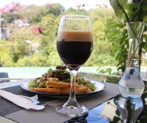 One of our delcious meals and cocktails at Casa Mauna in San Pedro Pochutla