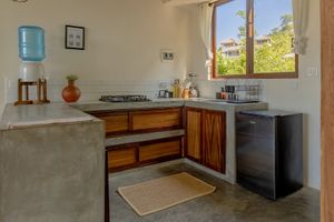All our suites feature full sized kitchens at Casa Mauna in San Pedro Pochutla