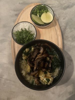 Caldo  at Casa Mauna in San Pedro Pochutla