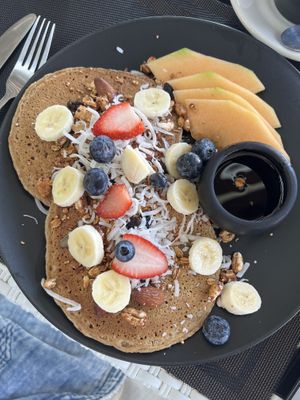 Pancakes   at Casa Mauna in San Pedro Pochutla