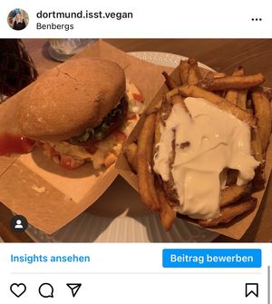   at Benbergs Fritten - Food Stand in Dortmund