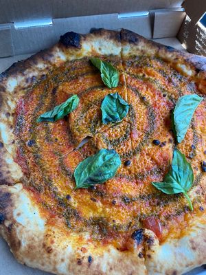 Tie Dye Pizza at Sestina - Culver City in Culver City