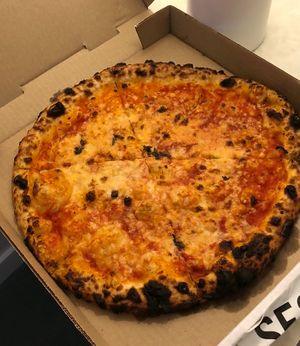 Cheese and Tomato Pizza at Sestina - Culver City in Culver City